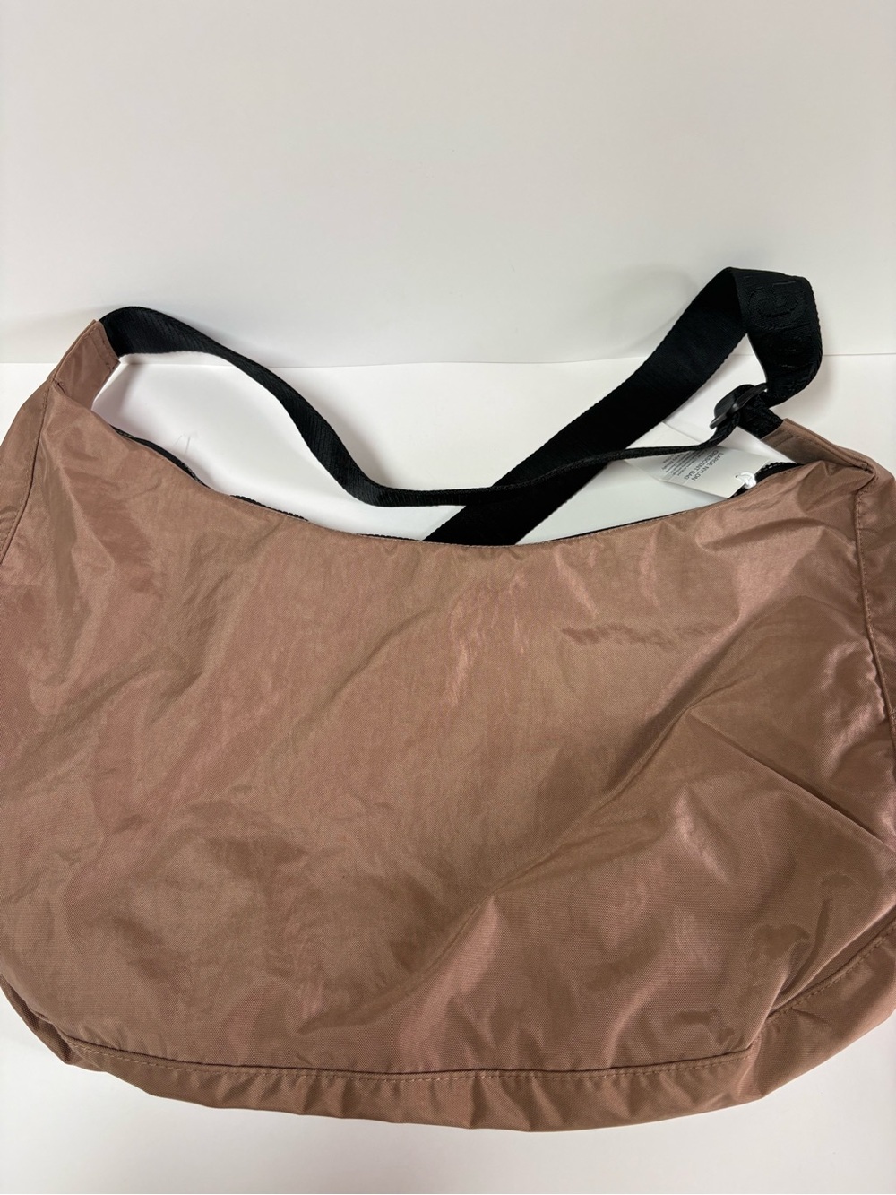 NWT BAGGU Large Crescent Bag - Cocoa - Picture 9 of 14